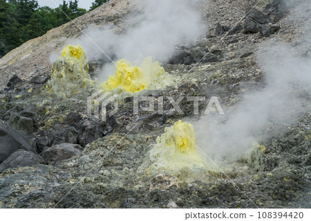 Tamagawa Onsen Park Nature Research Path Fumarole 108394420