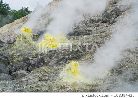 Tamagawa Onsen Park Nature Research Path Fumarole 108394423