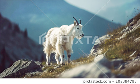 Wild goat 108394795