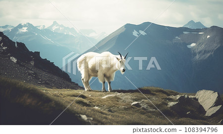 Wild goat 108394796