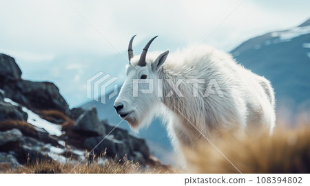Wild goat 108394802