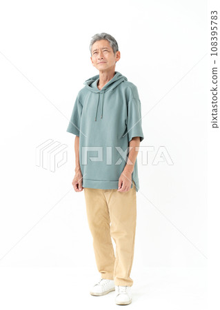 Standing senior men Standing senior men 108395783