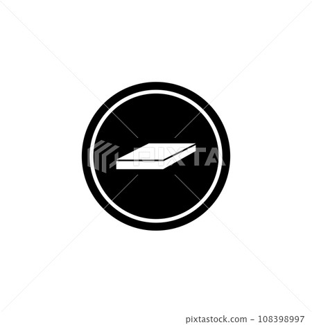 floor icon vector 108398997
