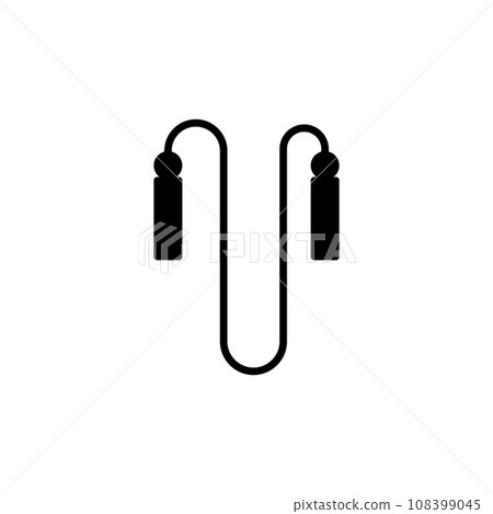 jump rope icon vector 108399045