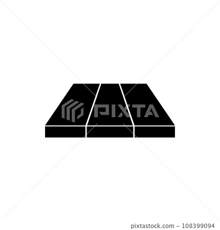 floor icon vector 108399094
