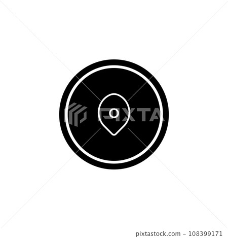 guitar mediator icon vector 108399171