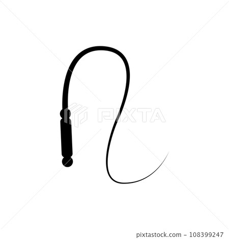whip icon vector 108399247