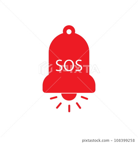 sos icon vector sos icon vector 108399258