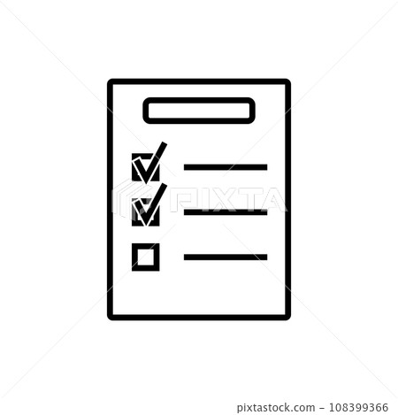 check list icon vector check list icon vector 108399366