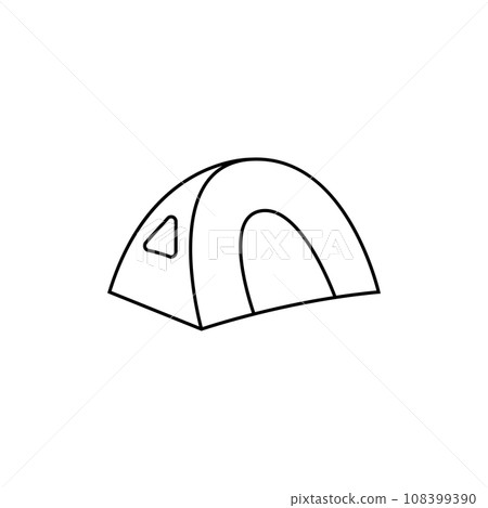 tent icon vector tent icon vector 108399390