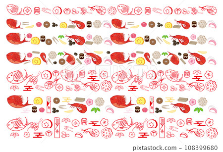 Osechi line set Osechi line set 108399680