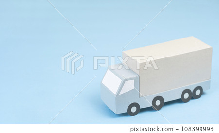 大卡車物流形象拖車送貨送貨快遞搬家運輸業 108399993