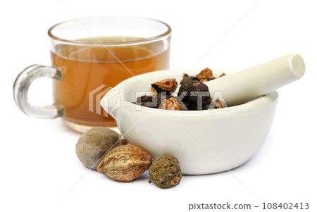 Triphala, a combination of ayurvedic fruits 108402413