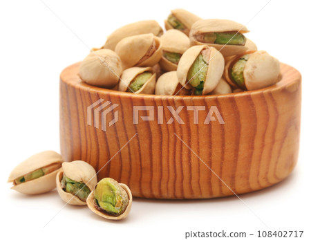 Closeup of pistachio 108402717