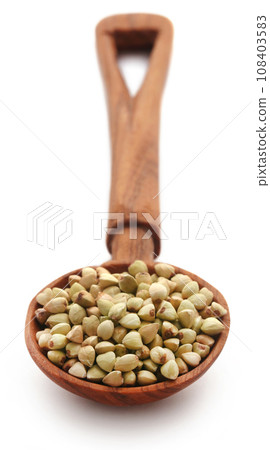Buckwheat over white background 108403583