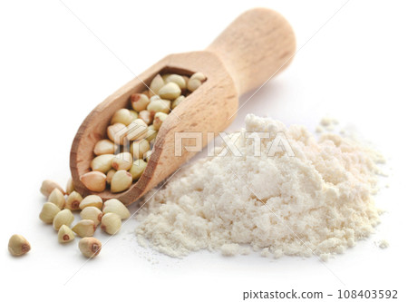 Buckwheat with flour 108403592