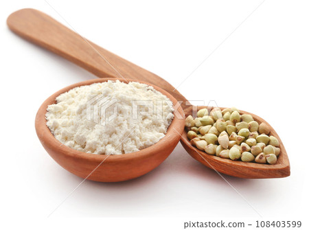 Buckwheat with flour 108403599