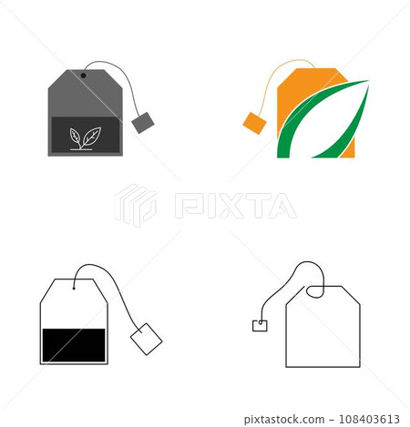 tea bag icon tea bag icon 108403613