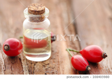 Medicinal Rose hips with essential oil 108403980
