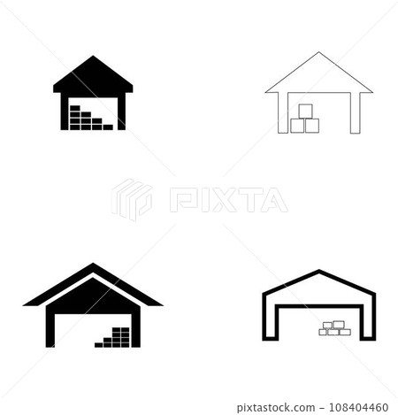warehouse icon-bussiness,logostics,shipping warehouse icon-bussiness,logostics,shipping 108404460