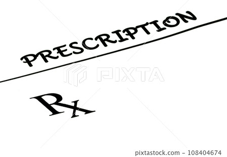 Physician Prescription written RX 108404674