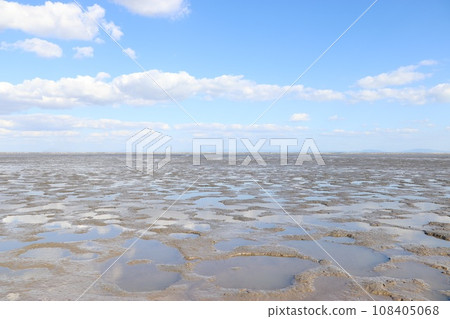 佐賀縣奧修有明海的灘塗 108405068