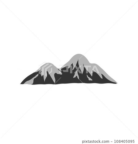 mountain icon vektor 108405095
