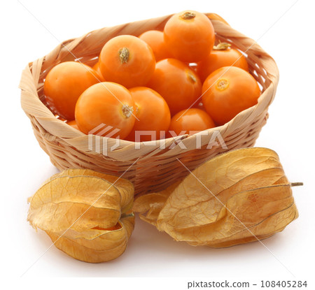 Fresh edible physalis Fresh edible physalis 108405284