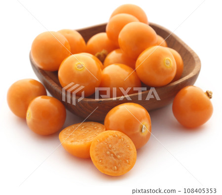 Fresh edible physalis Fresh edible physalis 108405353