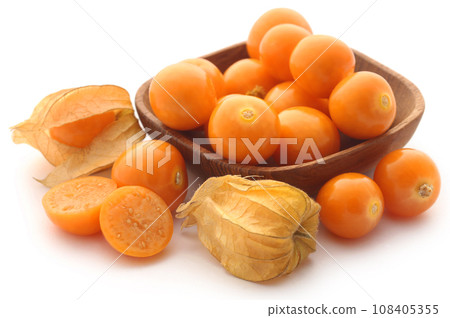 Fresh edible physalis Fresh edible physalis 108405355