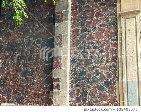 Restored ruins of a historic building in Zocalo Plaza, Mexico City Restored ruins of a historic building in Zocalo Plaza, Mexico City 108405373