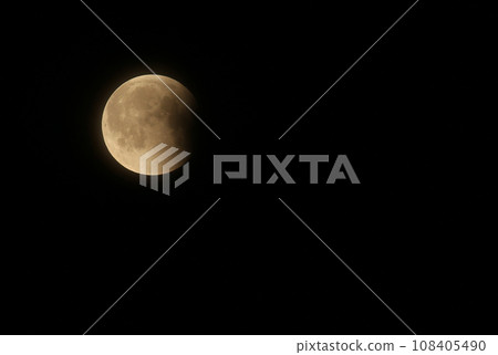 Lunar eclipse and blood moon 108405490