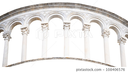 Italian stone arch 108406576