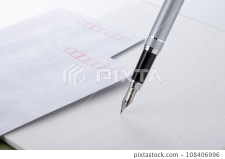 鋼筆和信封 108406996