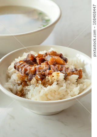 紅燒豬肉飯台式肉so蒲燒飯風扇 108408447