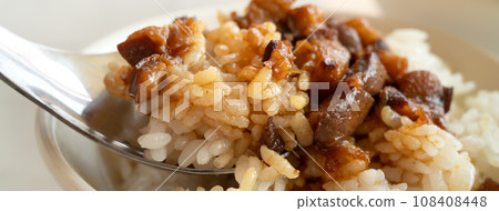 紅燒豬肉飯台式肉so蒲燒飯風扇 108408448
