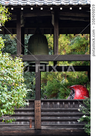 Shorinzan Daruma Temple Blessing Bell and Engi Daruma Shorinzan Daruma Temple Blessing Bell and Engi Daruma 108409859