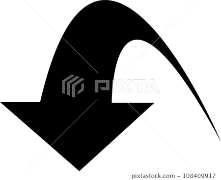 black arrow black arrow 108409917