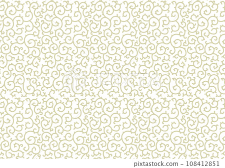 Arabesque pattern (beige) 108412851