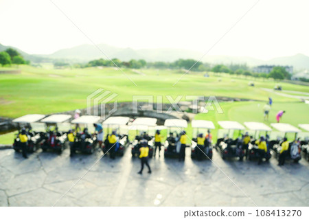 golf, cart, golfing 108413270