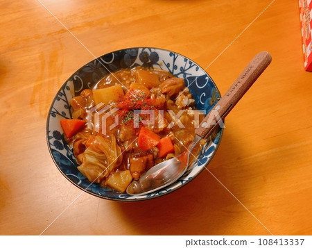 Donburi curry rice (handmade) 108413337