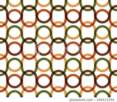 Seamless pattern serrated autumn colors 108413594
