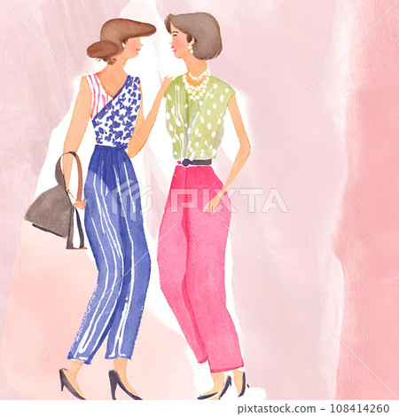 Women who dress up and have fun (AI) 108414260