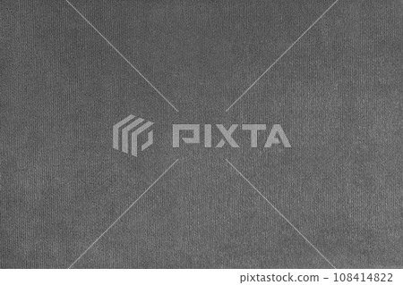 Plain gray velours fleecy upholstery fabric texture background. Plain gray velours fleecy upholstery fabric texture background. 108414822