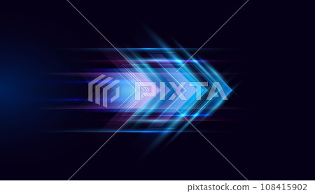 Modern abstract high-speed light effect. Abstract background with curved beams of light. Technology futuristic dynamic motion. Movement pattern for banner or poster design. Vector EPS10. Modern abstract high-speed light effect. Abstract background with curved beams of light. Technology futuristic dynamic motion. Movement pattern for banner or poster design. Vector EPS10. 108415902