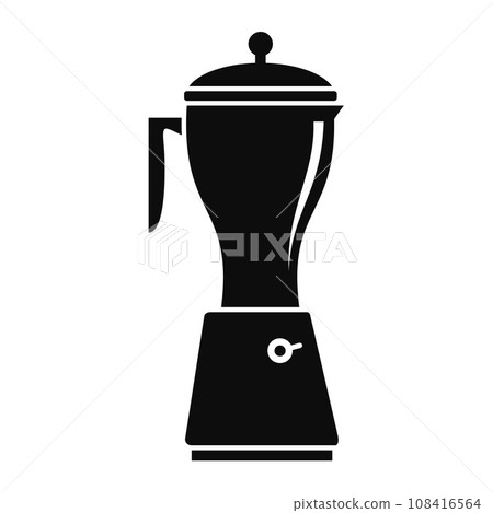 Electric mixer icon. Simple illustration of electric mixer vector icon for web design isolated on white background 108416564