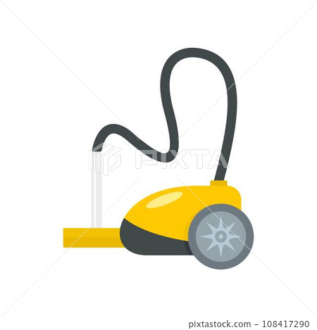 German vacuum cleaner icon. Flat illustration of german vacuum cleaner vector icon for web design 108417290