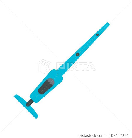 Modern vacuum cleaner icon. Flat illustration of modern vacuum cleaner vector icon for web design 108417295