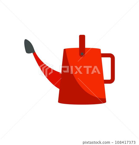 Water can icon. Flat illustration of water can vector icon for web design 108417373