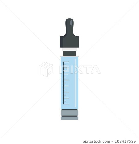 Vape dose icon. Flat illustration of vape dose vector icon for web design Vape dose icon. Flat illustration of vape dose vector icon for web design 108417559